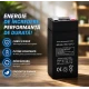 Acumulator Reincarcabil MX941 Plumb Acid 4V 4Ah pentru Cantar Electronic de 350kg