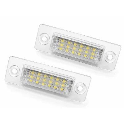Set 2X Lampi numar LED pentru VW Touran Caddy Golf Plus Passat Transporter Skoda Superb