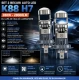 Set 2 Becuri auto LED K88 H7 280W/set cu lupa 28000lm
