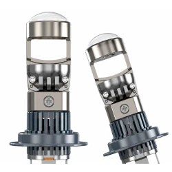 Set 2 Becuri auto LED K88 H7 280W/set cu lupa 28000lm