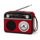 Radio Portabil XB 981BT MP3 cu Ceas 