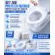 Set 200 protectii igienice pentru colac de toaleta