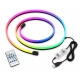 Set 2 benzi acrilice 110cm si 35cm, lumina ambientala auto RGB, alimentare USB