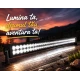 LED Bar Auto SLIM 100 CM 240W leduri pe 2 randuri 12V-24V 17.600 Lumeni