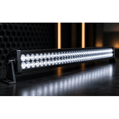 LED Bar Auto SLIM 100 CM 240W leduri pe 2 randuri 12V-24V 17.600 Lumeni