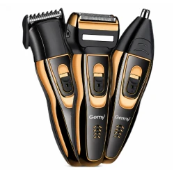 Set masina de tuns si ras 3 in 1 Geemy GM 595