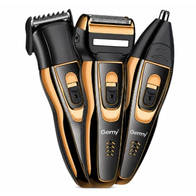 Set masina de tuns si ras 3 in 1 Geemy GM 595