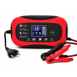 Incarcator baterie auto 12V 6A Rosu