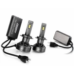 Set 2 becuri auto F9A LED H7 Canbus 150W 6000K 11000Lm 12V fara eroare