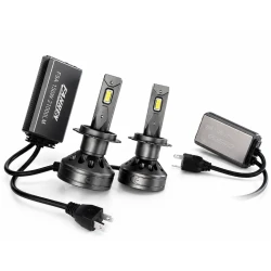 Set 2 becuri auto F9A LED H7 Canbus 150W 6000K 11000Lm 12V fara eroare