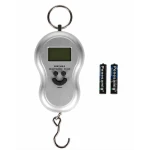 Cantar electronic portabil 40 Kg cu carlig si afisaj digital baterii Incluse colorat  MX939
