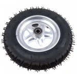 Roata roaba 350 8 cu rulment spite gri MX611