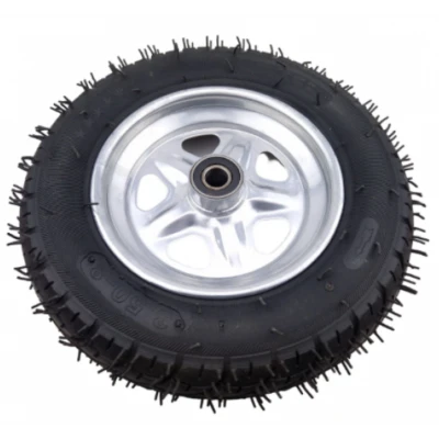 Roata roaba 350 8 cu rulment spite gri MX611