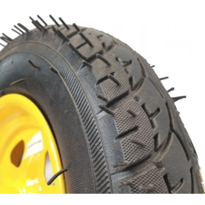 Roata roaba 350 8 cu rulment spite galbena MX276