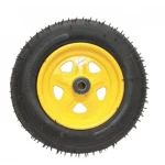 Roata roaba 350 8 cu rulment spite galbena MX276