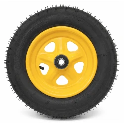 Roata roaba 350 8 cu rulment spite galbena MX276