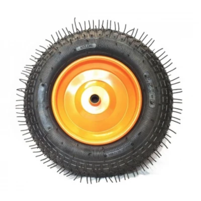 Roata roaba 350 8 ax SUBTIRE 14 inch' cu bucsa portocalie MX273