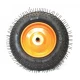 Roata roaba 350 8 ax SUBTIRE 14 inch' cu bucsa portocalie MX273