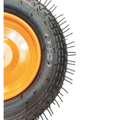 Roata roaba 350 8 ax SUBTIRE 14 inch' cu bucsa portocalie MX273