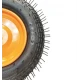 Roata roaba 350 8 ax SUBTIRE 14 inch' cu bucsa portocalie MX273