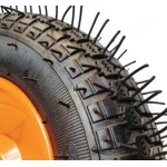 Roata roaba 350 8 ax SUBTIRE 14 inch' cu bucsa portocalie MX273