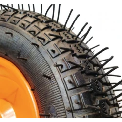 Roata roaba 350 8 ax SUBTIRE 14 inch' cu bucsa portocalie MX273