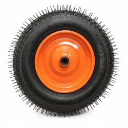Roata roaba 350 8 ax SUBTIRE 14 inch' cu bucsa portocalie MX273