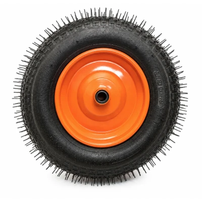 Roata roaba 350 8 ax SUBTIRE 14 inch' cu bucsa portocalie MX273