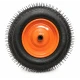 Roata roaba 350 8 ax SUBTIRE 14 inch' cu bucsa portocalie MX273