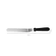 Set 2 Spatule pentru torturi 27x3cm inox negre
