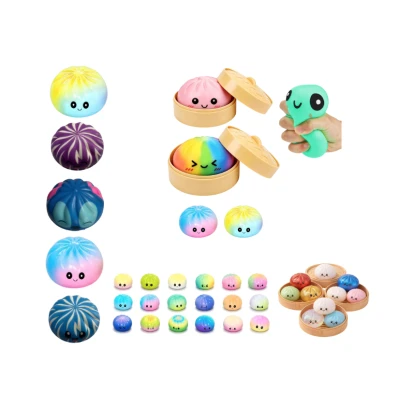 Jucarie Antistres Squishy design dragalas material elastic model si culoare aleatorie tip Jucarie senzoriala