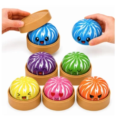 Jucarie Antistres Squishy design dragalas material elastic model si culoare aleatorie tip Jucarie senzoriala