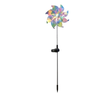 Set 2 Lampi solare decorative tip Morisca LED Multicolor cu schimbare automata a culorilor