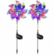 Set 2 Lampi solare decorative tip Morisca LED Multicolor cu schimbare automata a culorilor