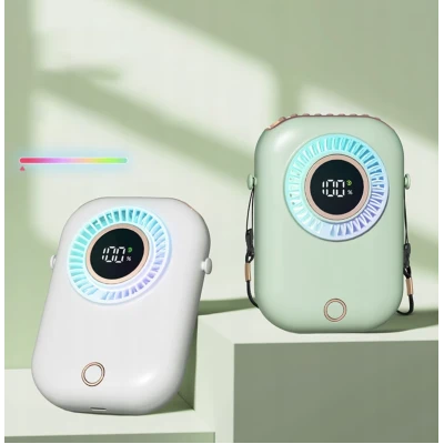 Mini Ventilator portabil cu 5 viteze colorat 124x95x42mm