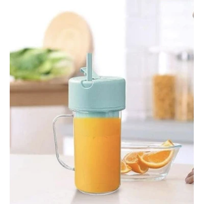 Mini blender portabil cu pahar de 420ml si incarcare USB