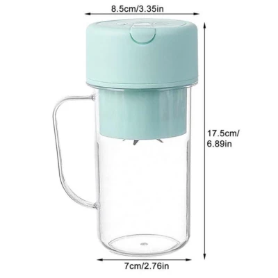 Mini blender portabil cu pahar de 420ml si incarcare USB