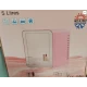Mini frigider pentru cosmetice 12V 220V capacitate 5L Functie de Incalzire/Racire cu Oglinda LED