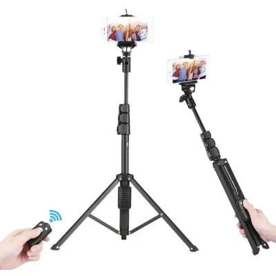 Selfie Stick cu Trepied si telecomanda ANDOWL Model: Q L1388