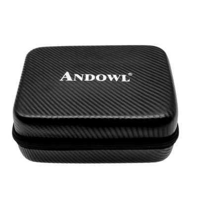 Drona Andowl GST69 cu camera 4K zbor stabilizat pana la 120 metri culoare neagra