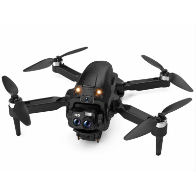 Drona Andowl GST69 cu camera 4K zbor stabilizat pana la 120 metri culoare neagra