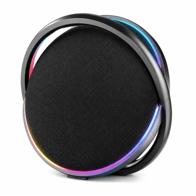Boxa Portabila bluetooth KP 8004 putere 15W lumini RGB baterie 1500mAh USB AUX TF Hands Free