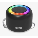 Boxa portabila bluetooth OKOP KP826 incarcare Wireless Lumini RGB