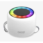 Boxa portabila bluetooth OKOP KP826 incarcare Wireless Lumini RGB