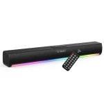 Bara de sunet wireless bluetooth cu iluminare RGB si telecomanda Andowl Q YX58