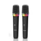 Boxa wireless Bluetooth cu 2 microfoane si iluminare RGB Andowl Q YX64