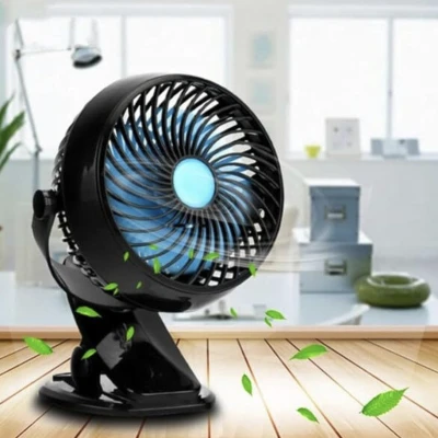 Mini Ventilator portabil reincarcabil de masa cu Clips