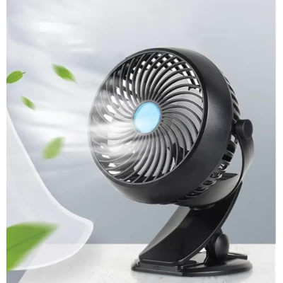 Mini Ventilator portabil reincarcabil de masa cu Clips
