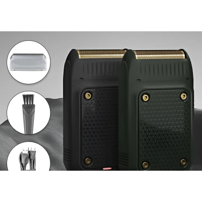 Aparat de ras electric VGR V 353 pentru barba fata si contur USB autonomie 60 minute