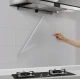 Set 2 Folii de protectie transparente pentru bucatarie autocolanta rezistenta la temperaturi mari 60x300cm